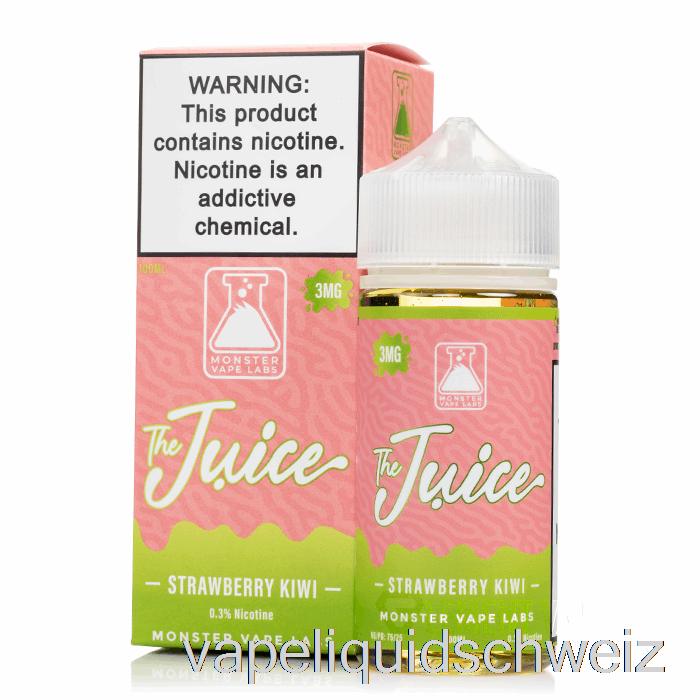 Erdbeer-Kiwi – Der Saft – 100 Ml 0 Mg Vape Ohne Nikotin